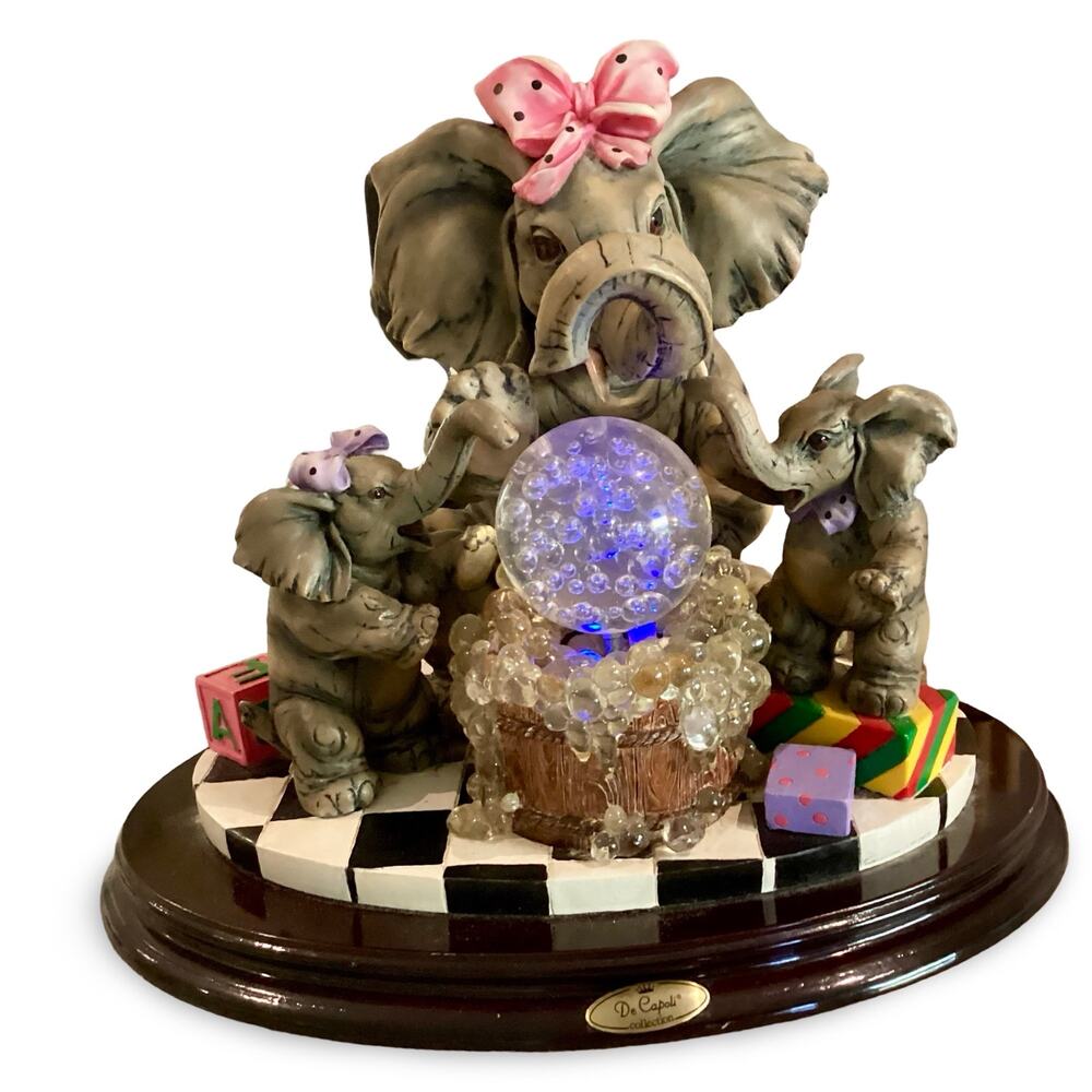 De Capoli “Elephants Play Ball” Figurine